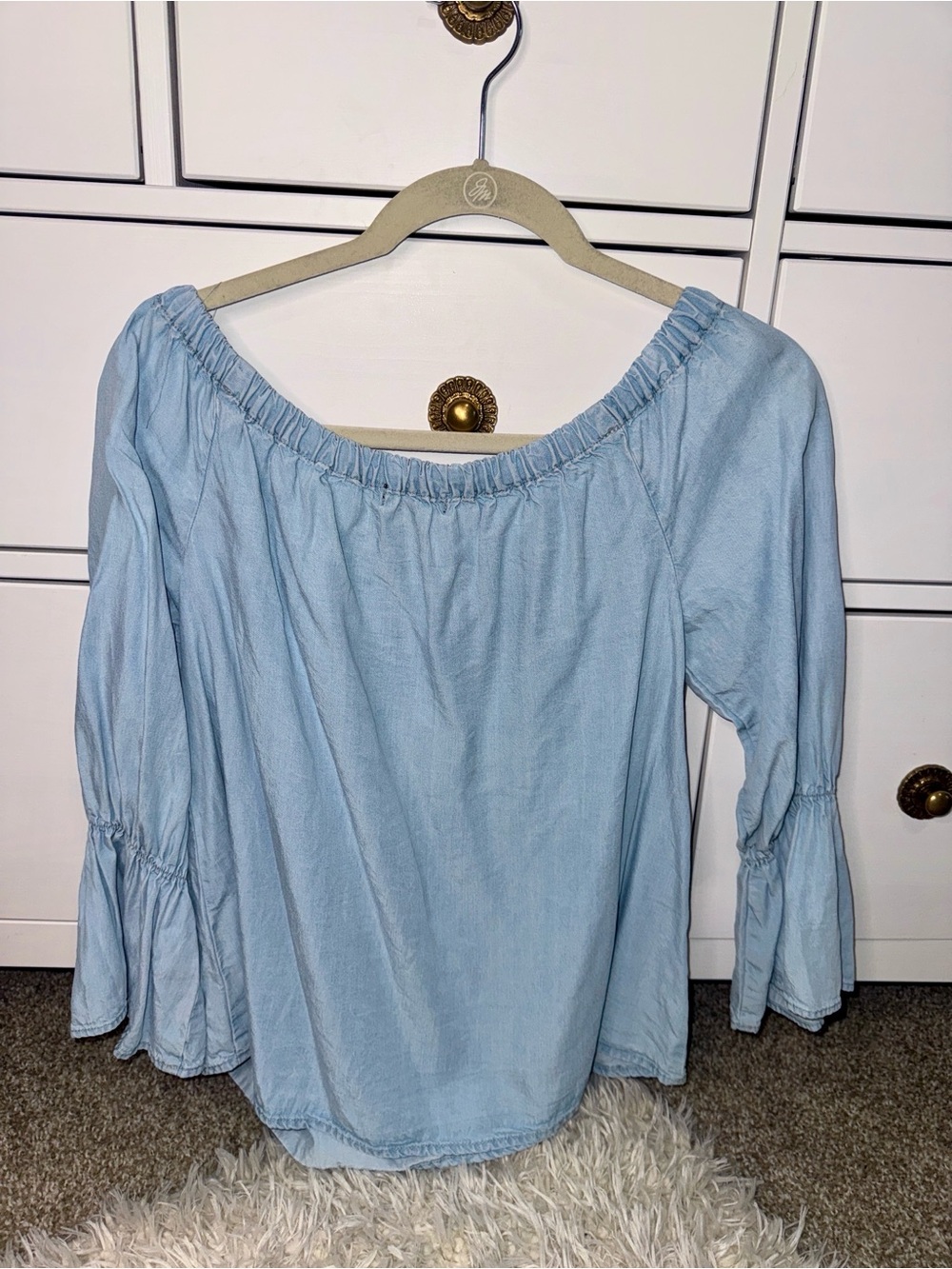 Sanctuary — Charlotte Off-Shoulder Top in Sun-bleached - Picture 8 of 10